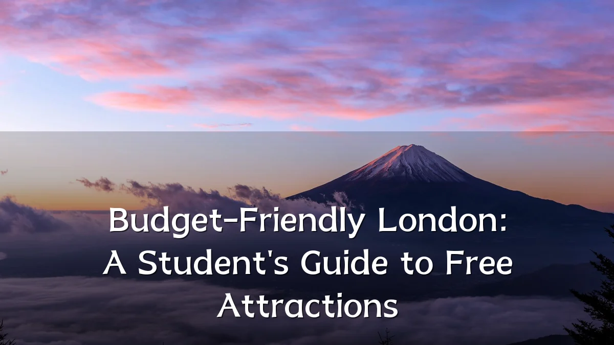 Budget-Friendly London: A Student's Guide to Free Attractions