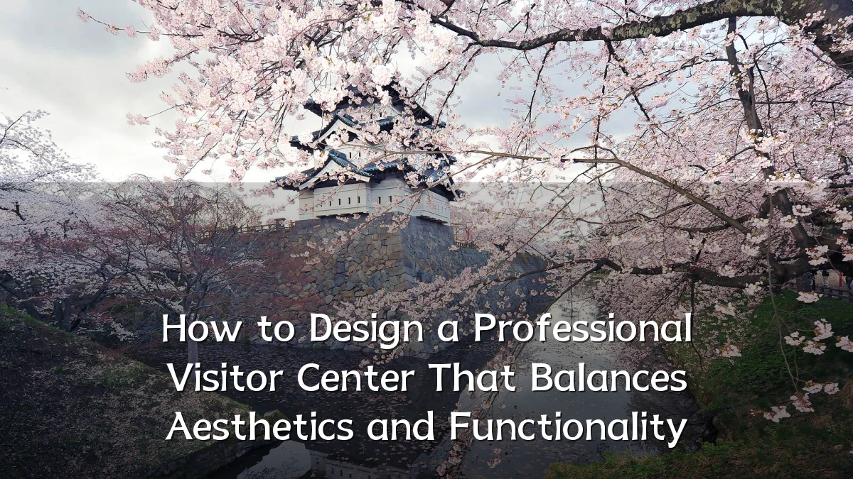 How to Design a Professional Visitor Center That Balances Aesthetics and Functionality