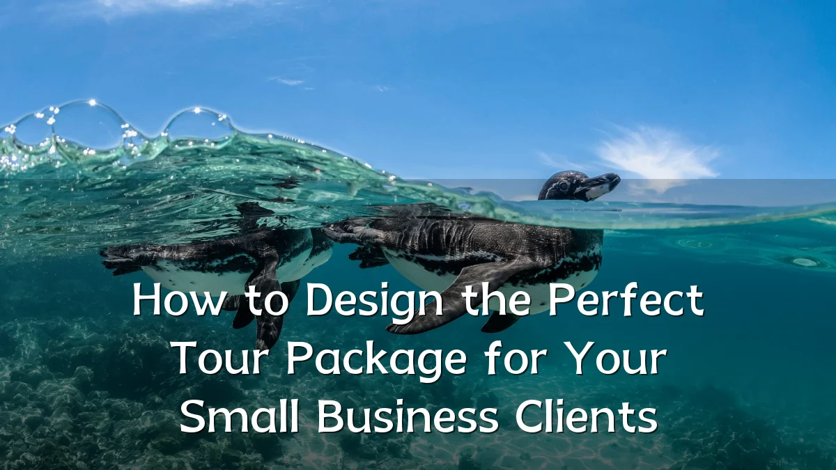 How to Design the Perfect Tour Package for Your Small Business Clients