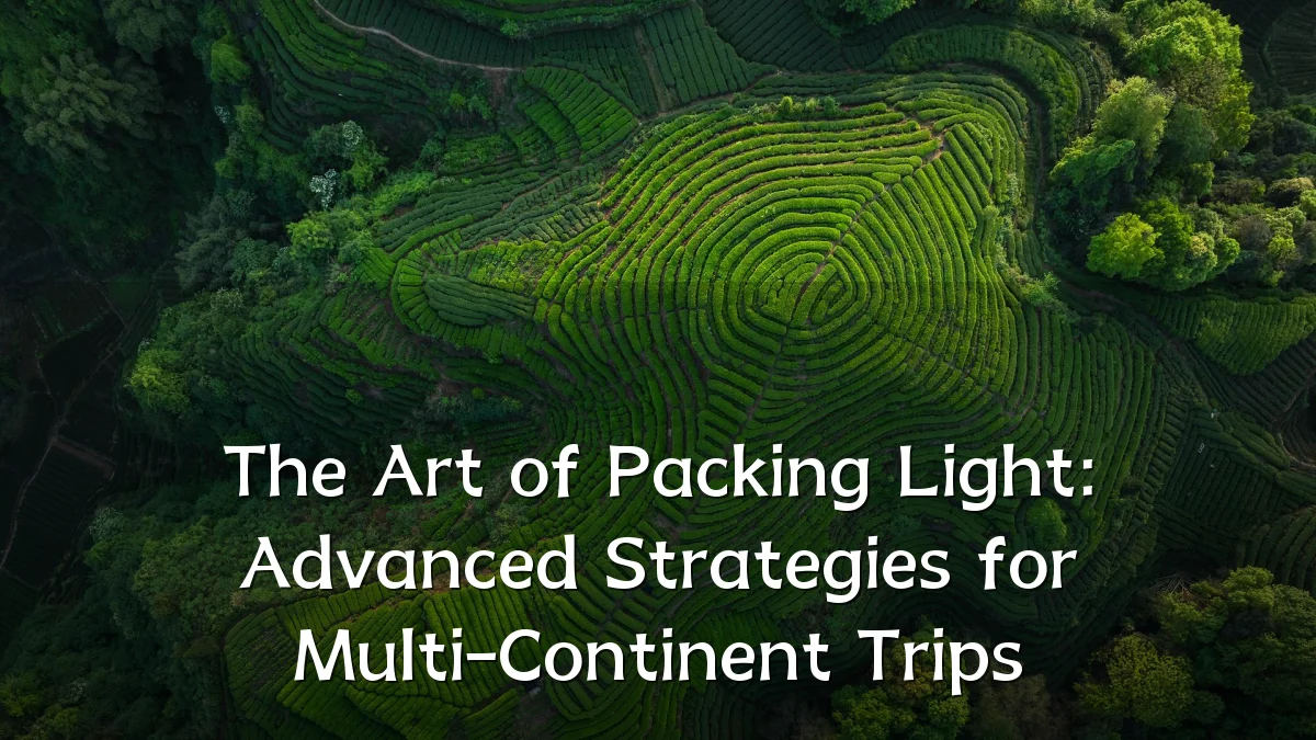 The Art of Packing Light: Advanced Strategies for Multi-Continent Trips