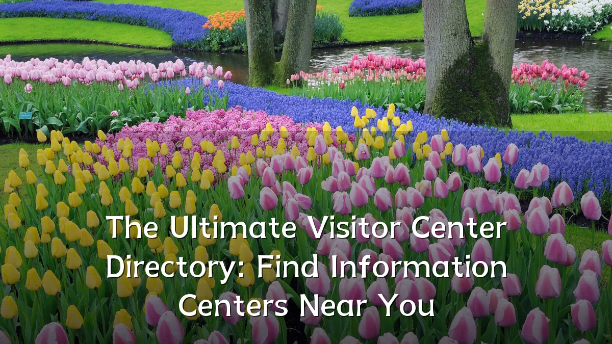 The Ultimate Visitor Center Directory: Find Information Centers Near You