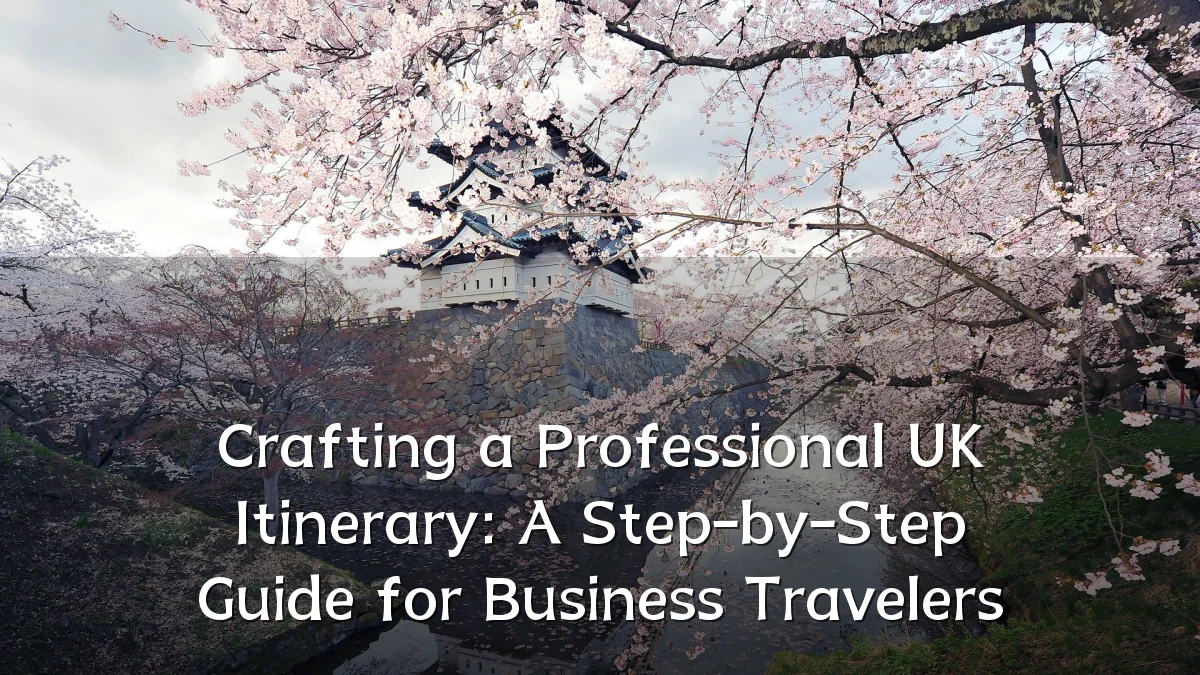 Crafting a Professional UK Itinerary: A Step-by-Step Guide for Business Travelers