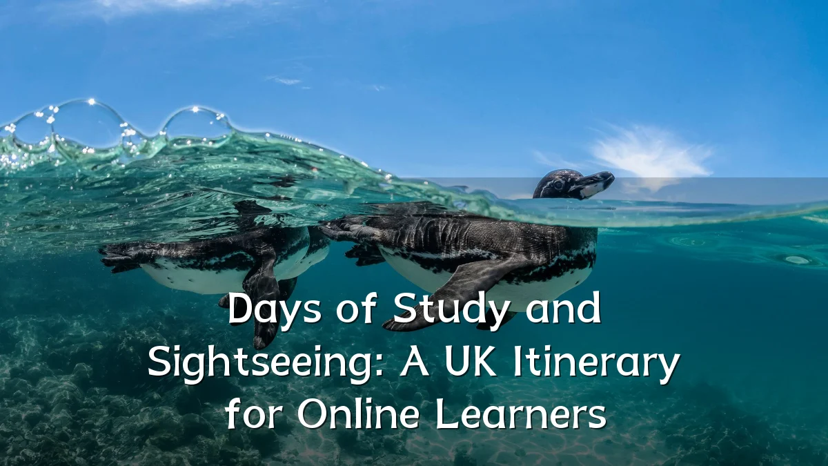 Days of Study and Sightseeing: A UK Itinerary for Online Learners