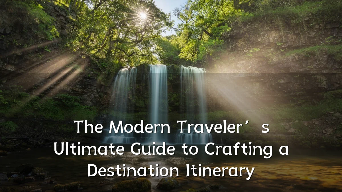 The Modern Traveler’s Ultimate Guide to Crafting a Destination Itinerary